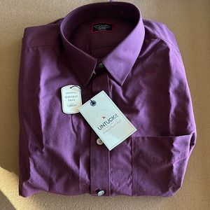 Men’s UNTUCKit Slim Fit Wrinkle Free Shirt